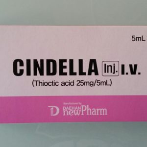 CINDELLA INJ. IV. THIOCTIC ACID 25mgt/5ml