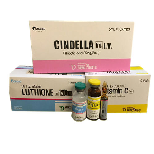 CINDELLA, LUTHIONE 1200MG, VITAMIN C TRIO SET
