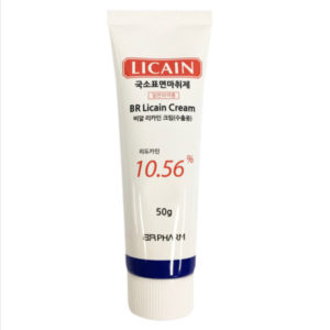 LICAIN LIDOCAINE CREAM - ANESTHESIA CREAM 10.56%  50grams
