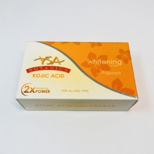 WHITENING SOAP WITH PAPAYA AND KOJIC ACID BY YSA BOTANICA 100g
