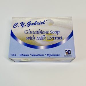 GLUTATHIONE SOAP WITH MILK EXTRACT BY CY GABRIEL