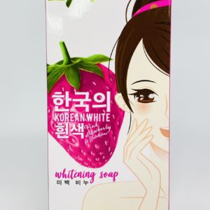 KOREAN WHITE WHITENING SOAP 90g X3pcs bar (270grams)