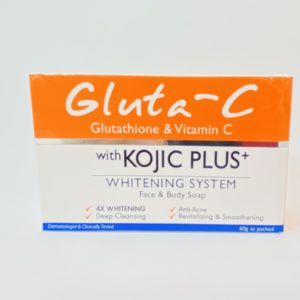 GLUTA-C WITH KOJIC PLUS GLUTATHIONE & VITAMIN C SOAP 60g